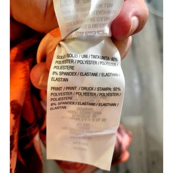 Zuda Womens Full Zip Flight Jacket Elastic Cuffs Long Sleeve Peach Size Small - Picture 8 of 15